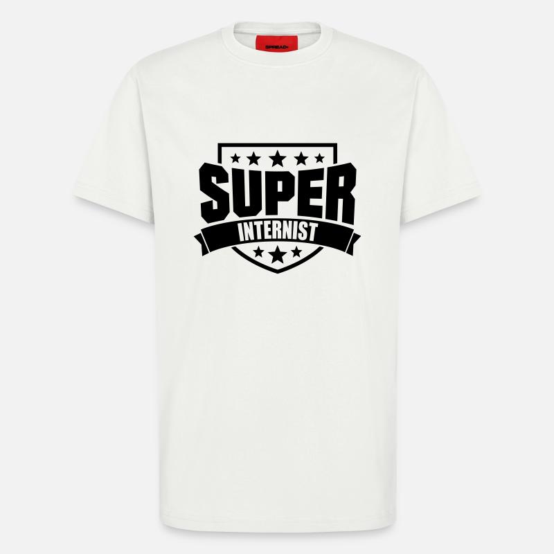Super Internist - T-Shirt - made by SPREAD - OFF WHITE