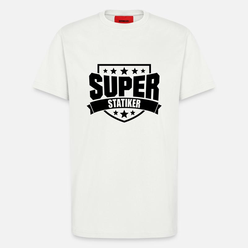 Super Statiker - T-Shirt - made by SPREAD - OFF WHITE