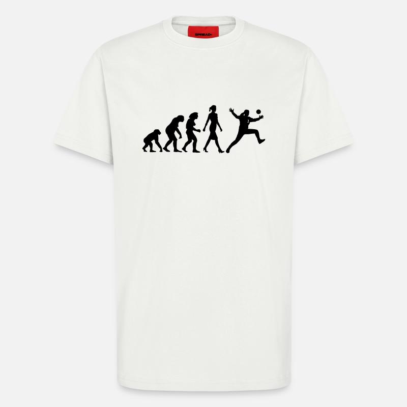 Evolution Handball Torhueterin - T-Shirt - made by SPREAD - OFF WHITE