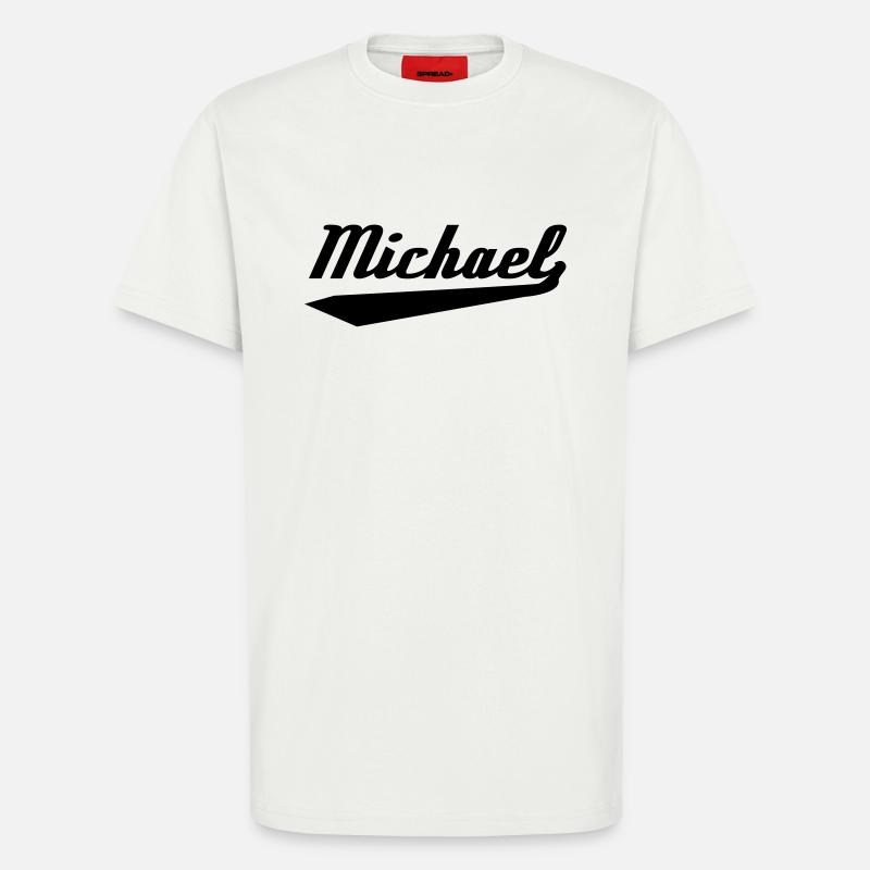 michael_unterstrichen - T-Shirt - made by SPREAD - OFF WHITE