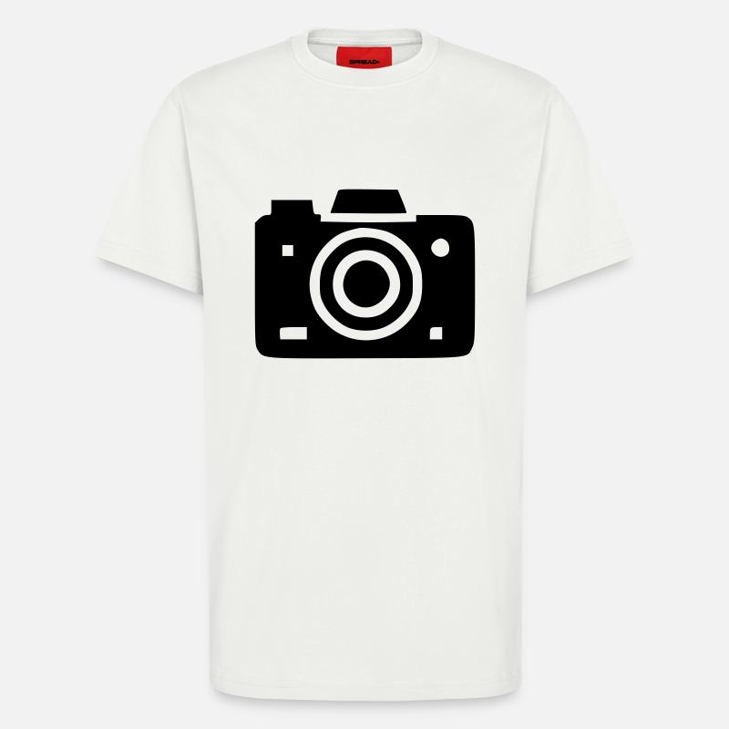Kamera - T-Shirt - made by SPREAD - OFF WHITE