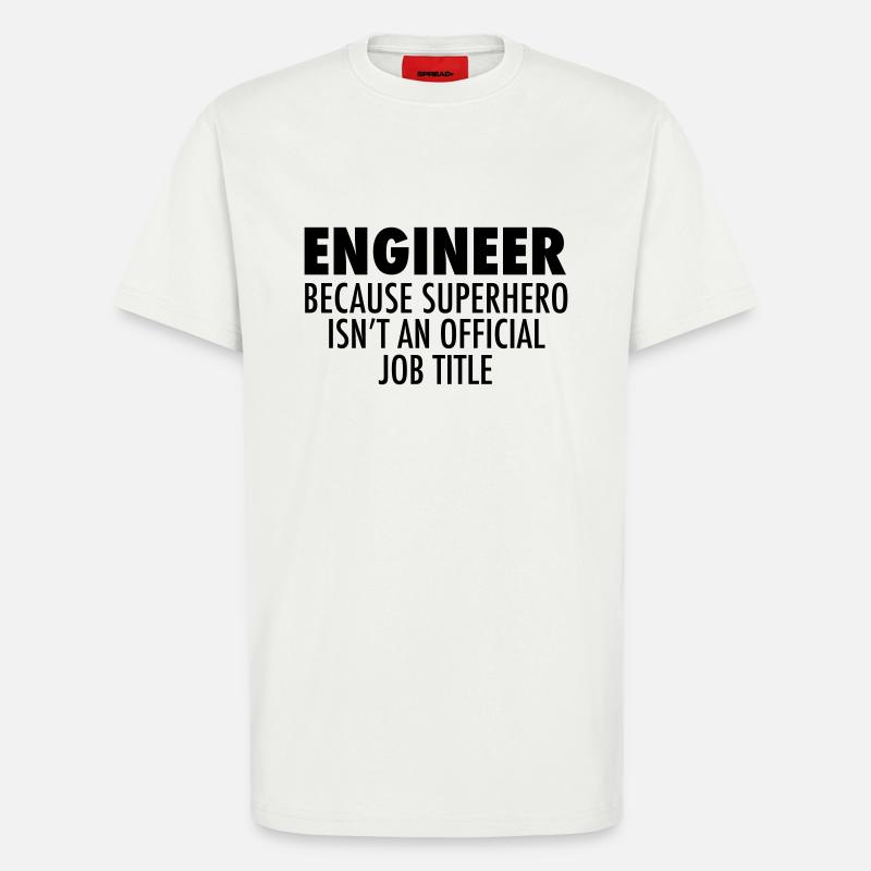 Engineer - T-Shirt - made by SPREAD - OFF WHITE