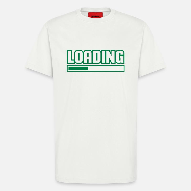Loading - T-Shirt - made by SPREAD - OFF WHITE