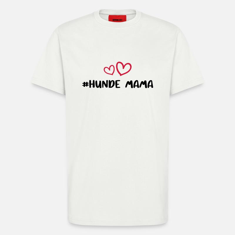 Hunde Mama - T-Shirt - made by SPREAD - OFF WHITE