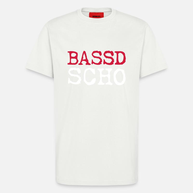Bassd Scho - T-Shirt - made by SPREAD - OFF WHITE