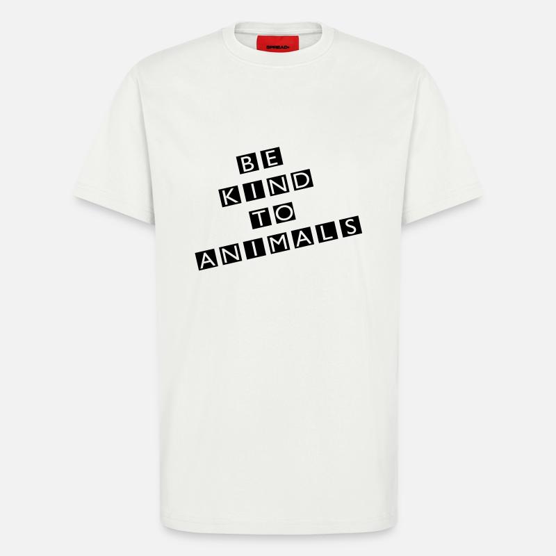 Vegetarier - T-Shirt - made by SPREAD - OFF WHITE