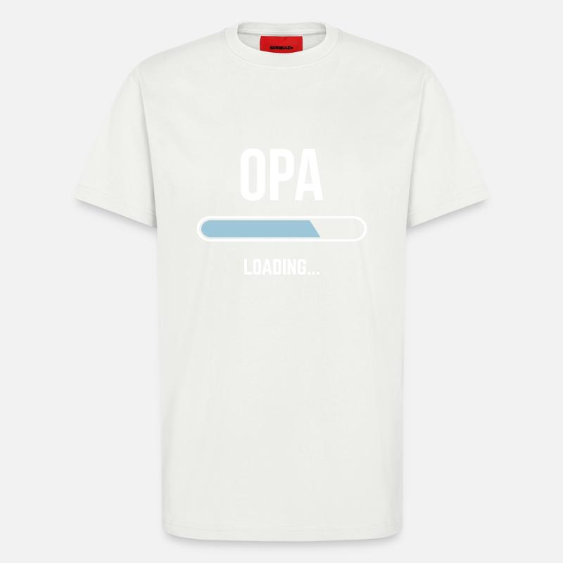 Opa Loading - T-Shirt - made by SPREAD - OFF WHITE