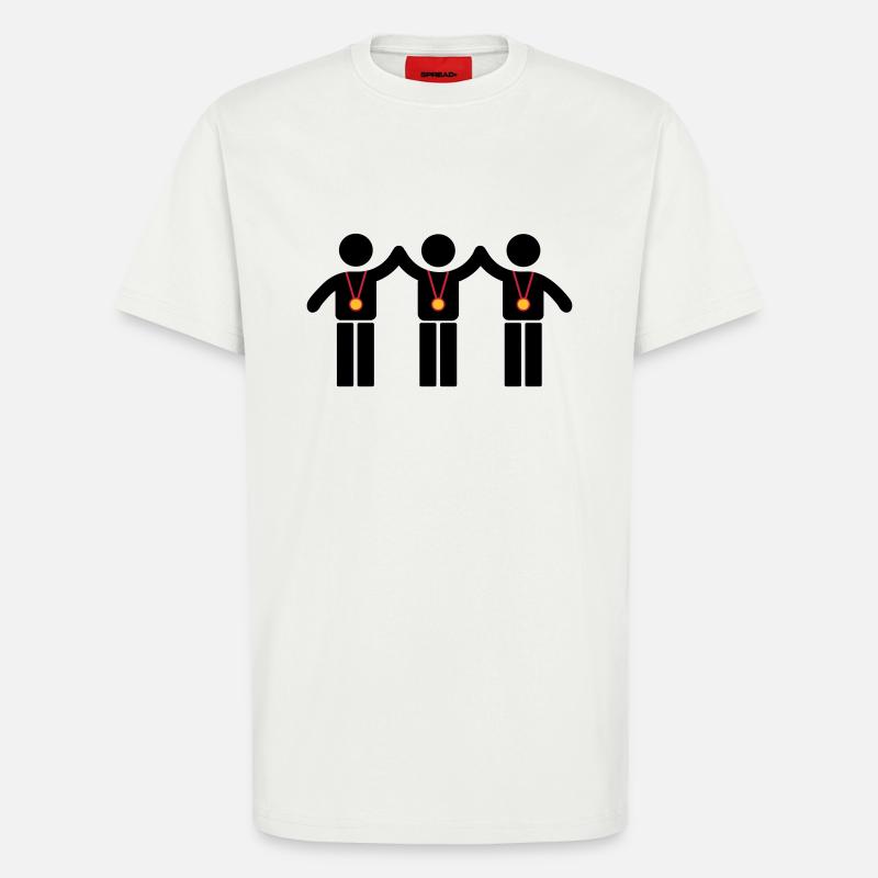 Gewinner Team - T-Shirt - made by SPREAD - OFF WHITE