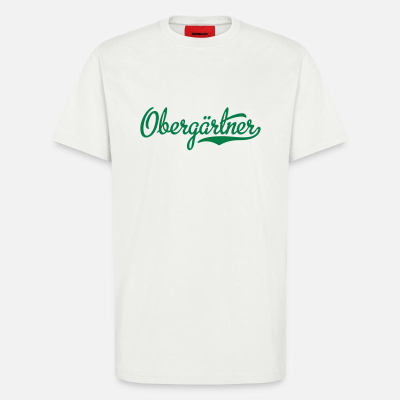 gärtner - T-Shirt - made by SPREAD - OFF WHITE