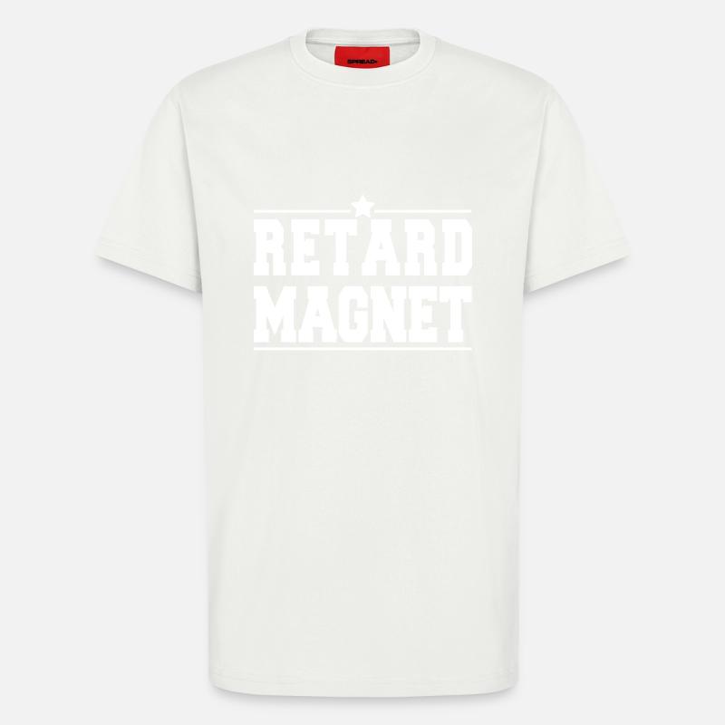 Stern RetardMagnet - T-Shirt - made by SPREAD - OFF WHITE