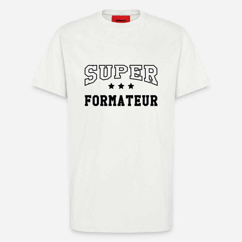 Ausbilder / Lehrer / Gestalter / trainer - T-Shirt - made by SPREAD - OFF WHITE