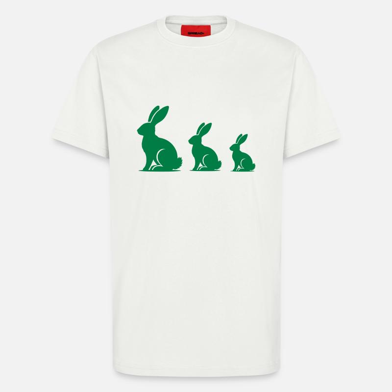 Rabbit rabbit rabbit - T-Shirt - made by SPREAD - OFF WHITE