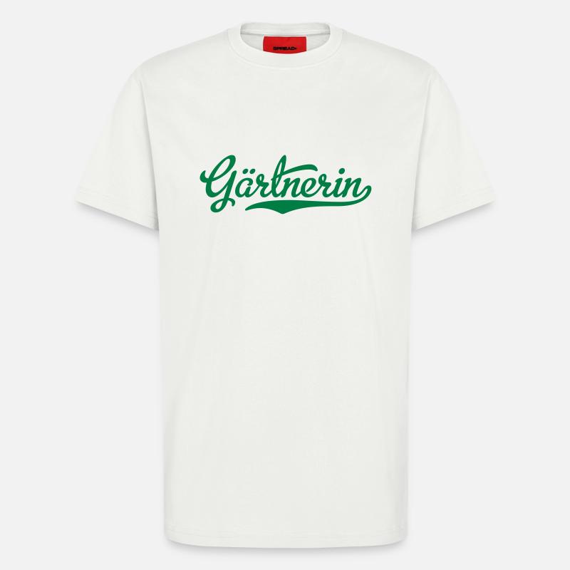 Gärtnerin - T-Shirt - made by SPREAD - OFF WHITE