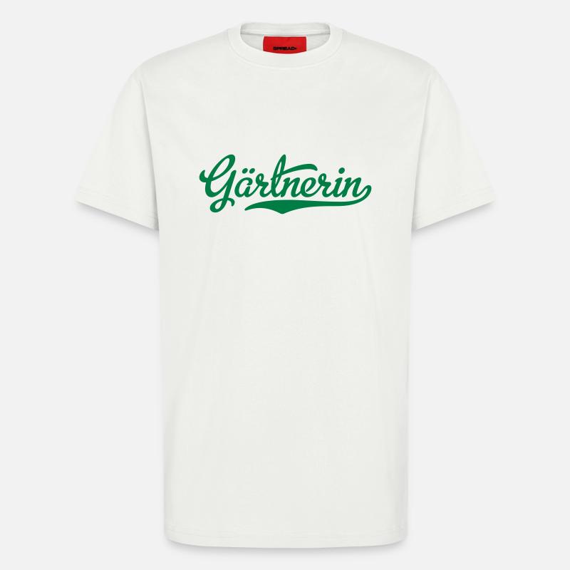Gärtnerin - T-Shirt - made by SPREAD - OFF WHITE