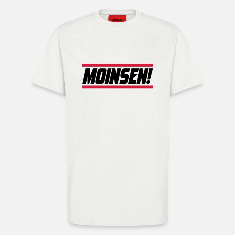 Moinsen Moin - T-Shirt - made by SPREAD - OFF WHITE