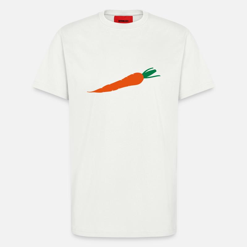 Karotte - T-Shirt - made by SPREAD - OFF WHITE