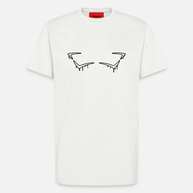 Graffiti Frame - T-Shirt - made by SPREAD - OFF WHITE