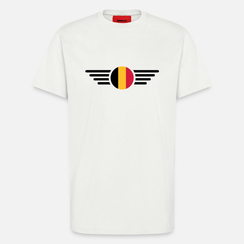 Belgien - T-Shirt - made by SPREAD - OFF WHITE
