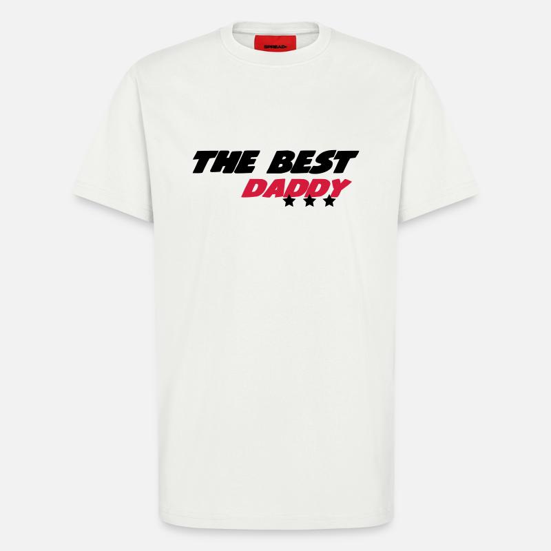 DER BESTE DADDY - T-Shirt - made by SPREAD - OFF WHITE