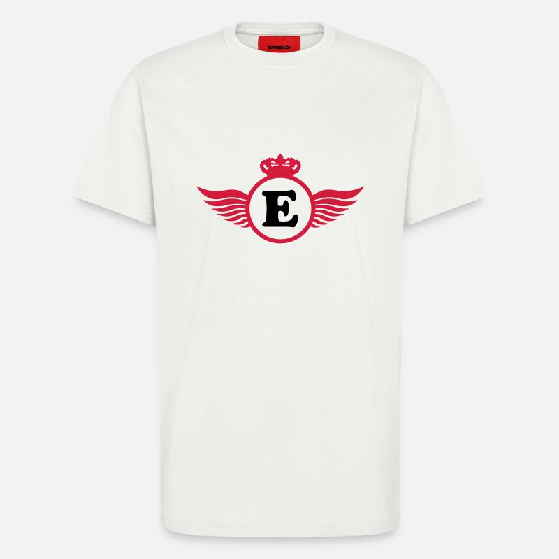 E Design - T-Shirt - made by SPREAD - OFF WHITE