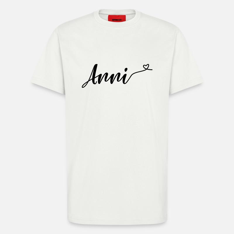 anni - T-Shirt - made by SPREAD - OFF WHITE