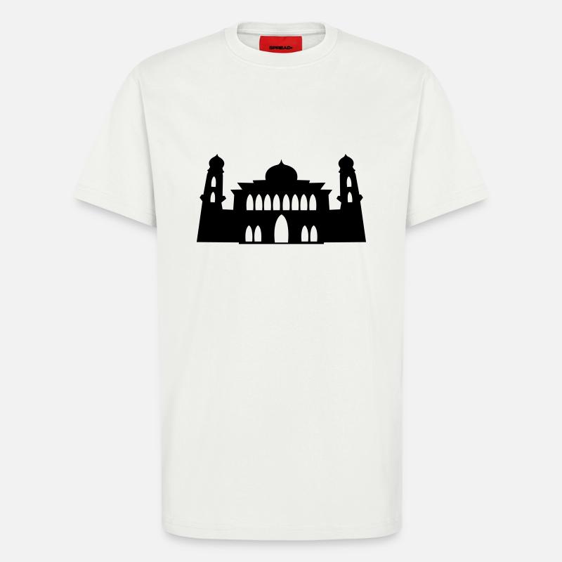moschee silhouette - T-Shirt - made by SPREAD - OFF WHITE