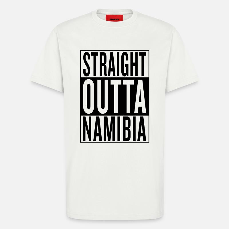 Namibia - T-Shirt - made by SPREAD - OFF WHITE