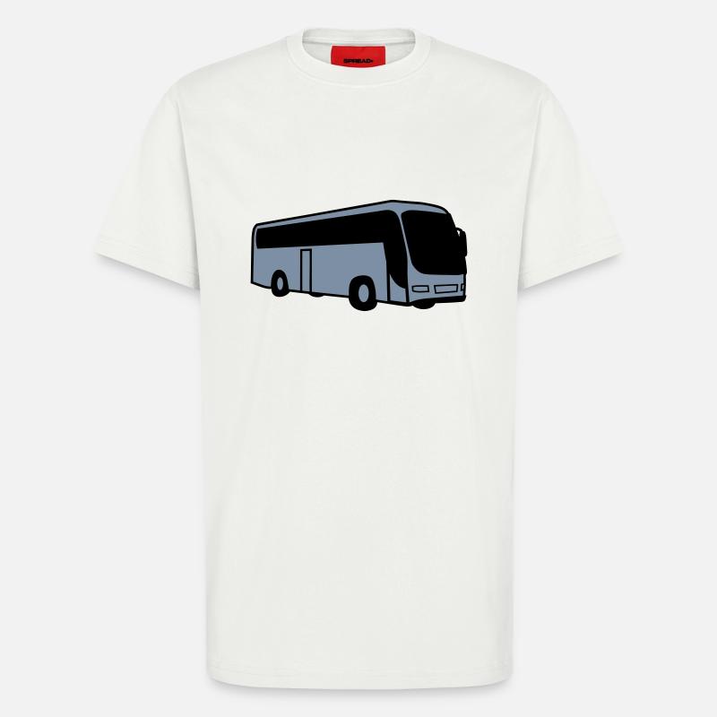 bus Busfahrer - T-Shirt - made by SPREAD - OFF WHITE