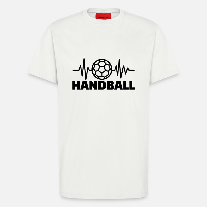 Handball - T-Shirt - made by SPREAD - OFF WHITE