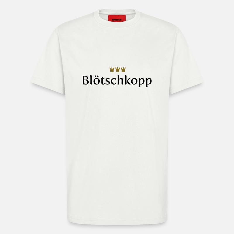Blötschkopp (Köln/Kölsch/Karneval) - T-Shirt - made by SPREAD - OFF WHITE