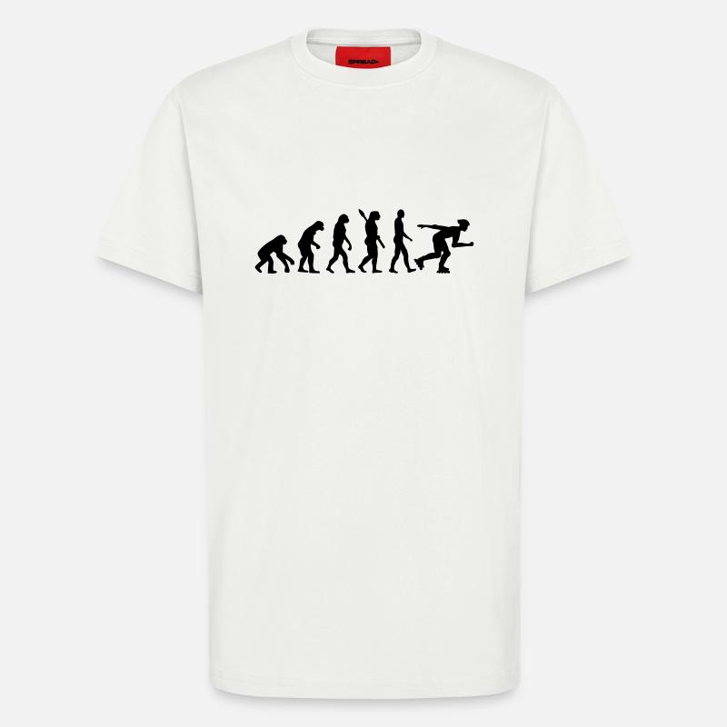 Evolution Inline Skating - T-Shirt - made by SPREAD - OFF WHITE