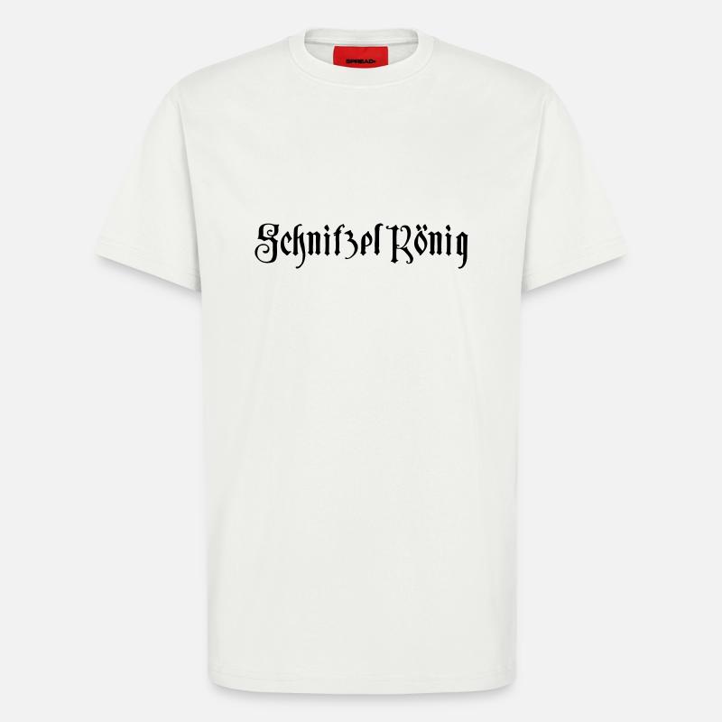 Schnitzelkönig - T-Shirt - made by SPREAD - OFF WHITE