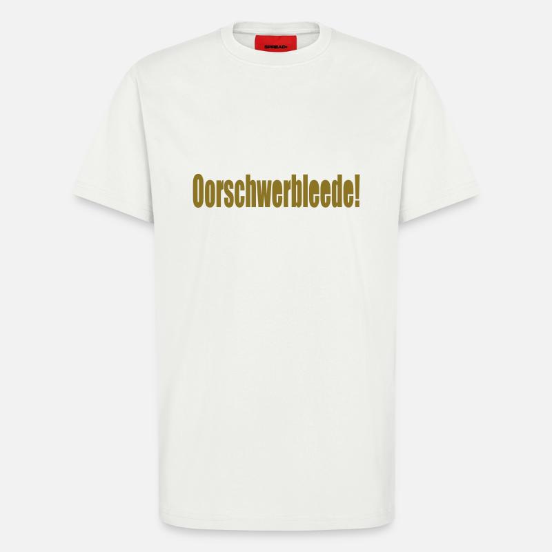 oorschwerbleede - T-Shirt - made by SPREAD - OFF WHITE