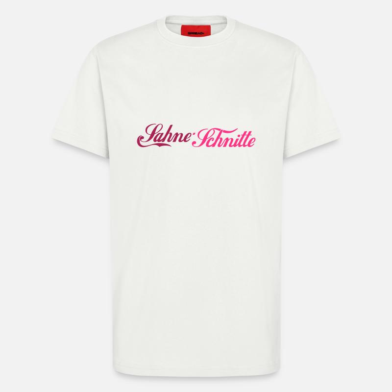 Sahne-Schnitte - T-Shirt - made by SPREAD - OFF WHITE