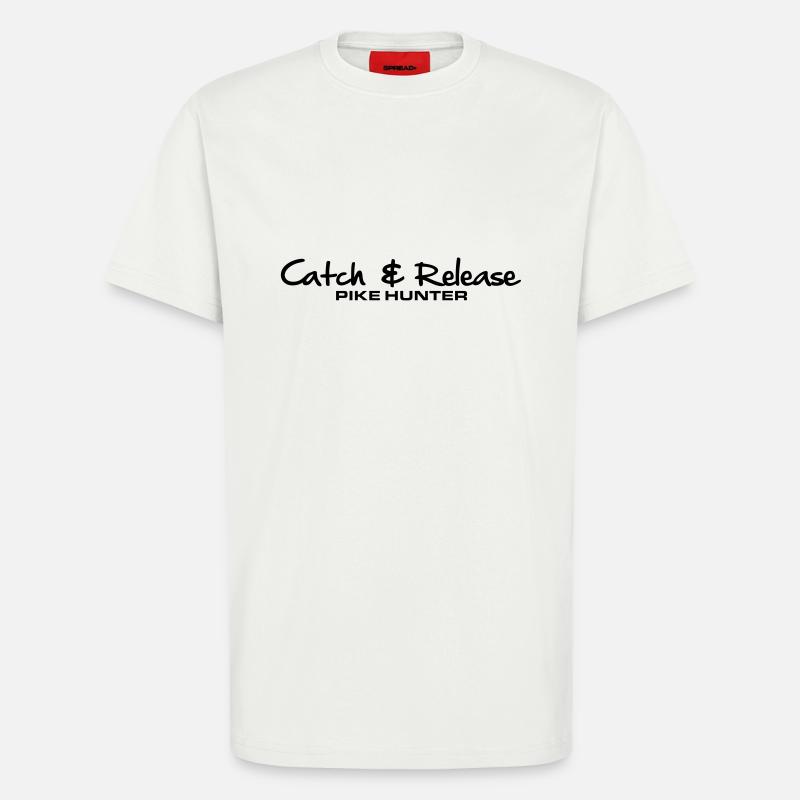 C&R Pike Hunter - T-Shirt - made by SPREAD - OFF WHITE