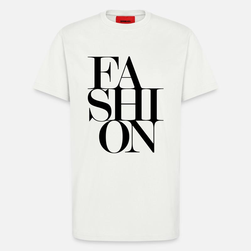 FASHION design - T-Shirt - made by SPREAD - OFF WHITE