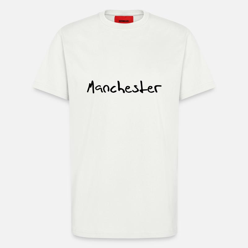manchester - T-Shirt - made by SPREAD - OFF WHITE
