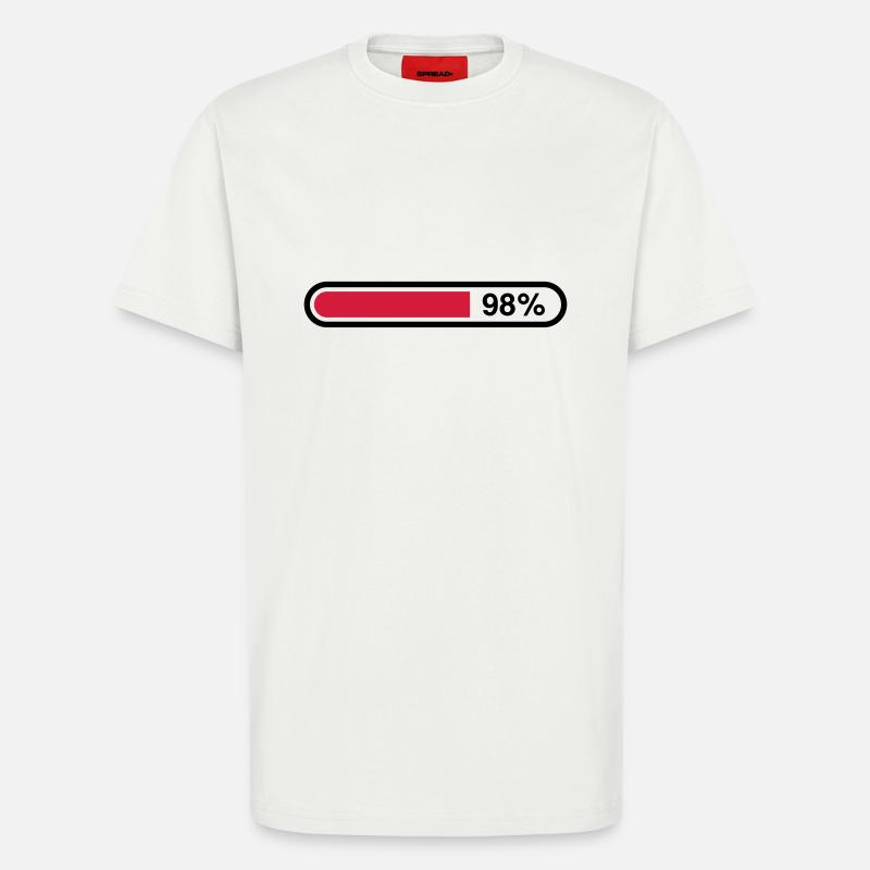loading_bar__1f2 - T-Shirt - made by SPREAD - OFF WHITE