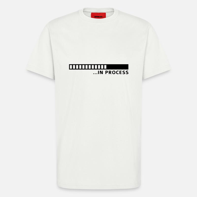 in_process__f1 - T-Shirt - made by SPREAD - OFF WHITE