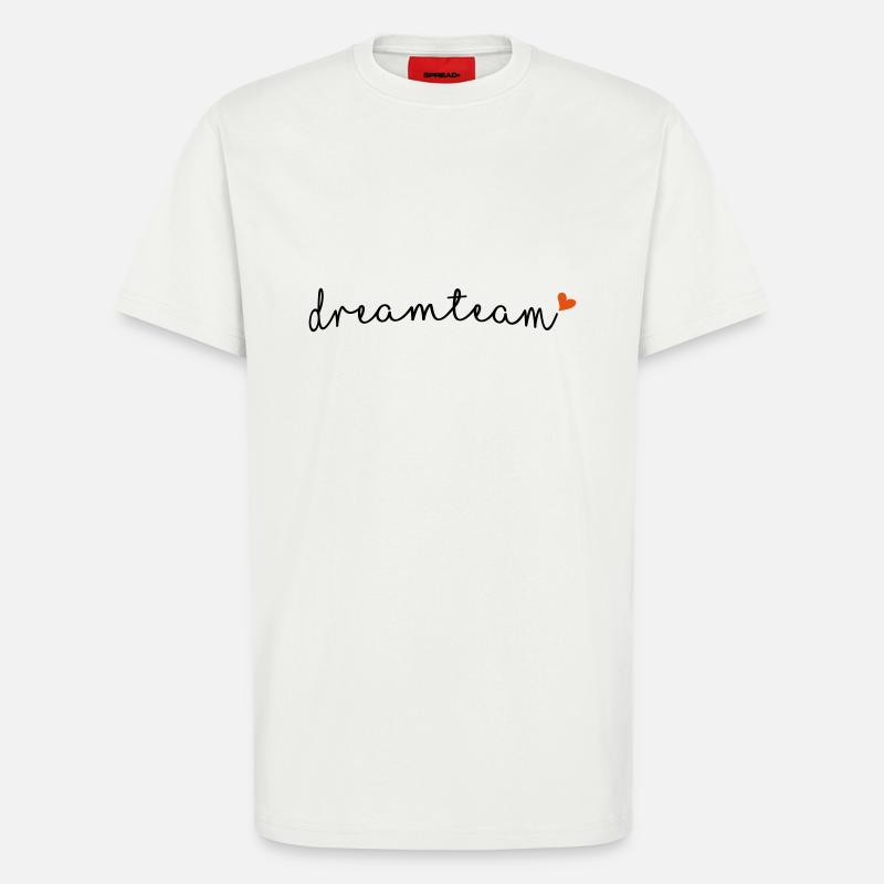 dream team - T-Shirt - made by SPREAD - OFF WHITE