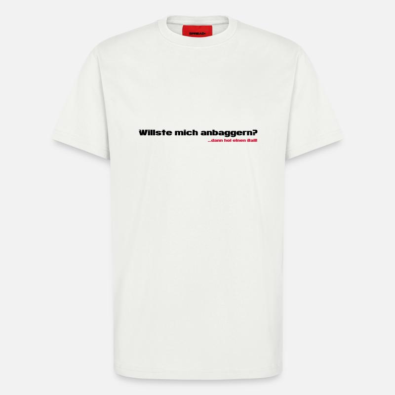 Anbaggern - T-Shirt - made by SPREAD - OFF WHITE