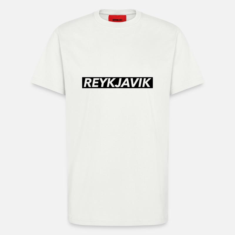 Reykjavik - T-Shirt - made by SPREAD - OFF WHITE