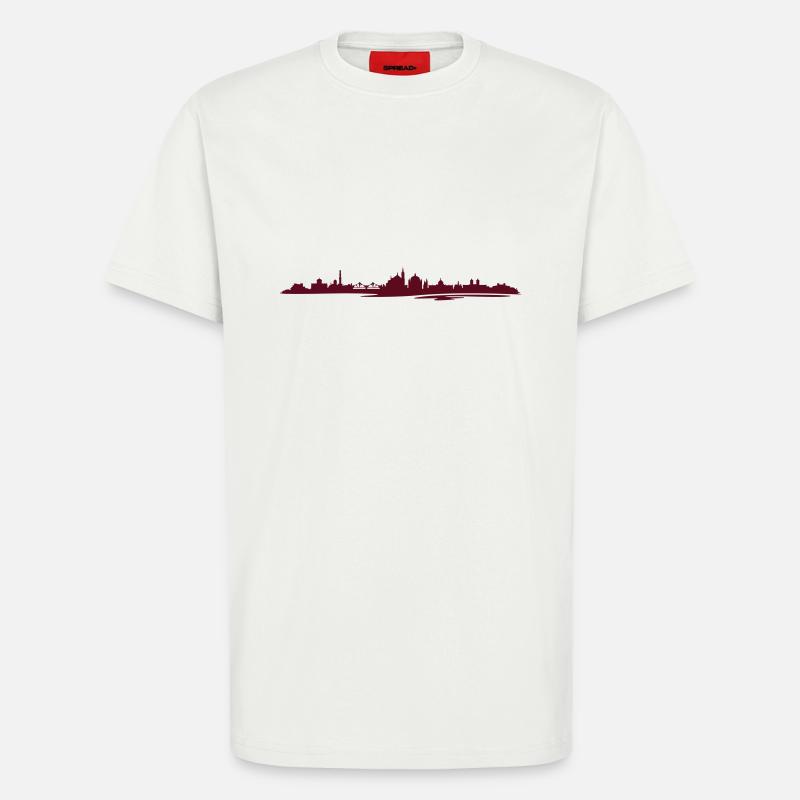 Skyline - Potsdam - T-Shirt - made by SPREAD - OFF WHITE