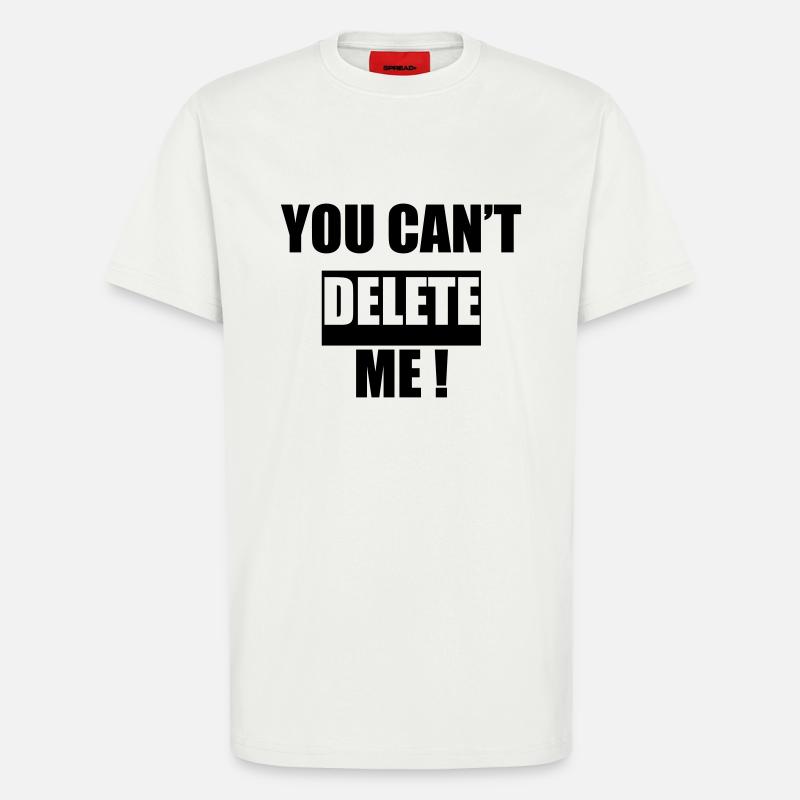 Delete - T-shirt bio décontracté fabriqué en UE - OFF WHITE
