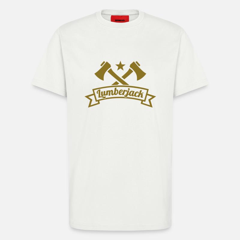 Holzfäller - T-Shirt - made by SPREAD - OFF WHITE
