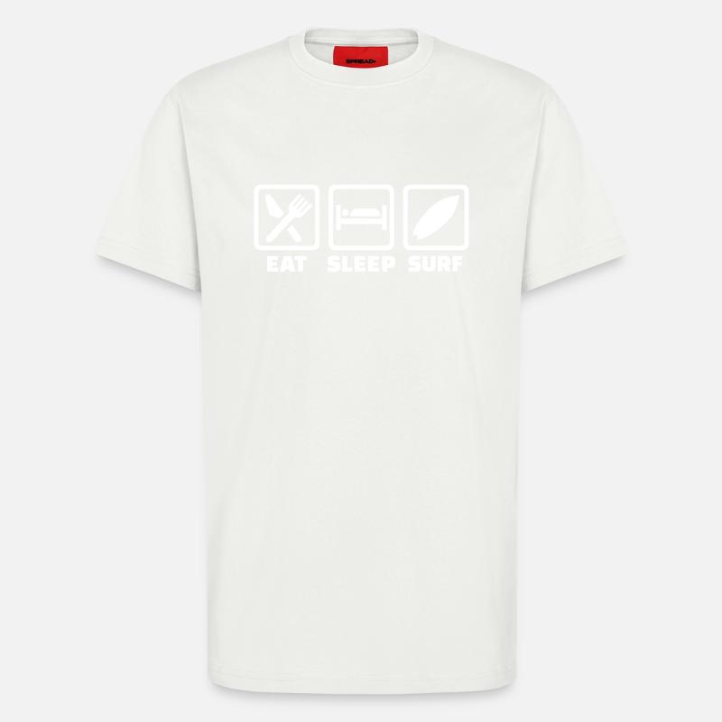 Surfen - T-Shirt - made by SPREAD - OFF WHITE