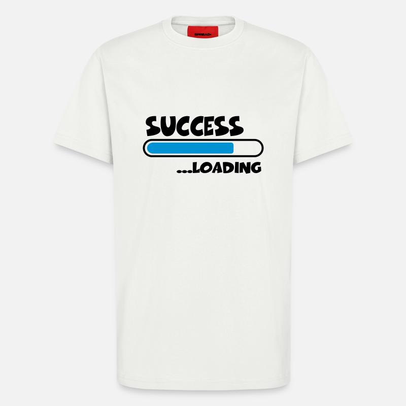 Success loading - T-shirt bio décontracté fabriqué en UE - OFF WHITE