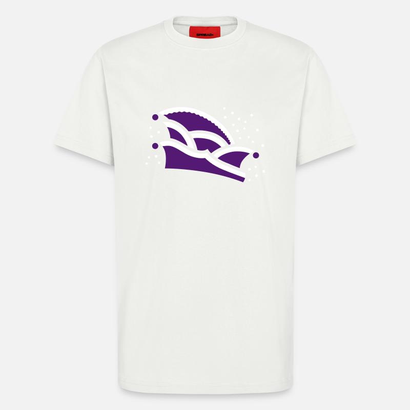 Narrekapp e 2C - T-Shirt - made by SPREAD - OFF WHITE