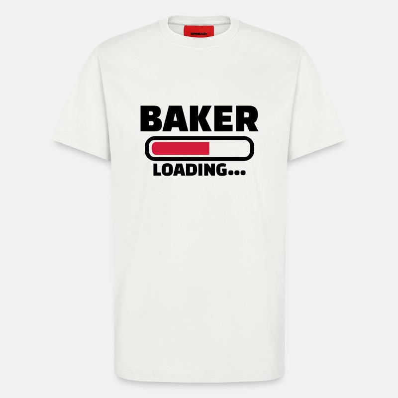 Bäcker - T-Shirt - made by SPREAD - OFF WHITE