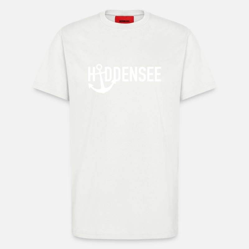 Hiddensee mein Anker - T-Shirt - made by SPREAD - OFF WHITE